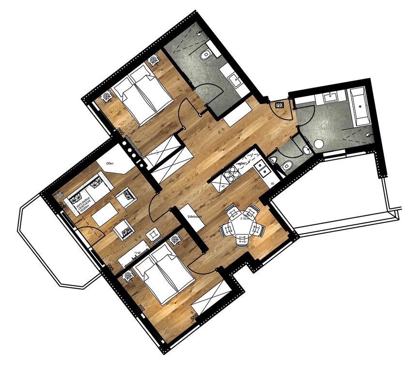 Apartmenthaus Enzian Hochsoelden Экстерьер фото